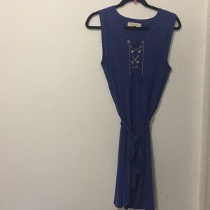 Blue Michael Kors dress